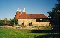 eesthuisjes in the museum of Kent, vlak bij Maidstone